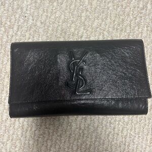 Yves Saint Laurent Black Clutch